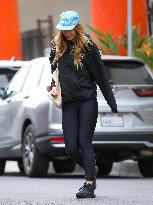 Olivia Wilde Leaving A Gym - LA