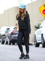 Olivia Wilde Leaving A Gym - LA