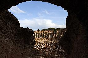 Inauguration Of A Panoramic Elevator At The Colosseum - Rome