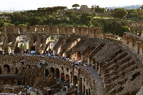 Inauguration Of A Panoramic Elevator At The Colosseum - Rome