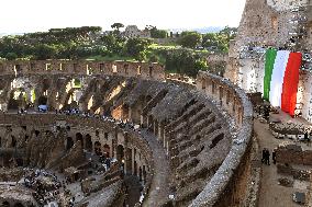 Inauguration Of A Panoramic Elevator At The Colosseum - Rome