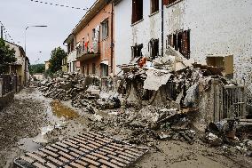 The Flood Damage In Faenza In Emilia Romagna