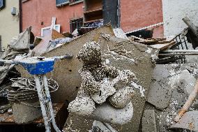 The Flood Damage In Faenza In Emilia Romagna