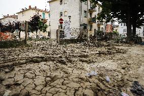 The Flood Damage In Faenza In Emilia Romagna