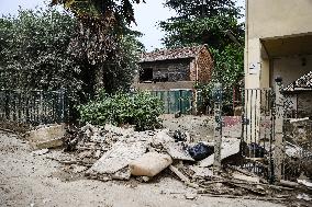 The Flood Damage In Faenza In Emilia Romagna