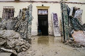 The Flood Damage In Faenza In Emilia Romagna