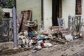 The Flood Damage In Faenza In Emilia Romagna