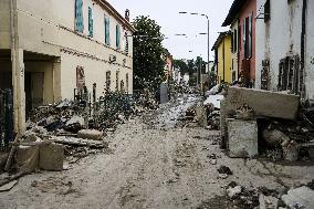 The Flood Damage In Faenza In Emilia Romagna