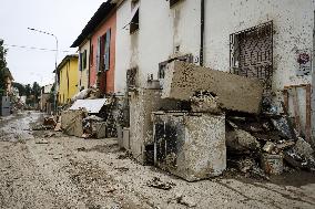 The Flood Damage In Faenza In Emilia Romagna