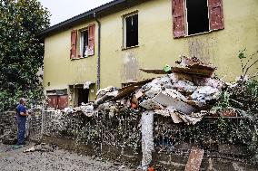 The Flood Damage In Faenza In Emilia Romagna