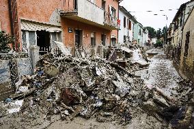 The Flood Damage In Faenza In Emilia Romagna