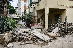 The Flood Damage In Faenza In Emilia Romagna