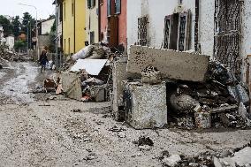 The Flood Damage In Faenza In Emilia Romagna