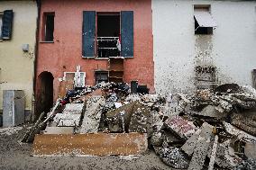 The Flood Damage In Faenza In Emilia Romagna