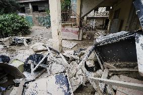 The Flood Damage In Faenza In Emilia Romagna