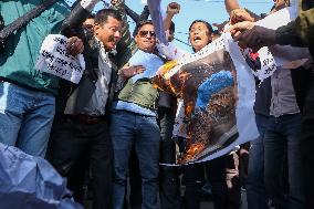 Protest Against India In Nepal