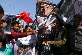 Protest Against India In Nepal