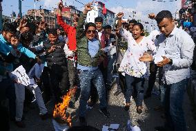 Protest Against India In Nepal