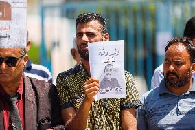 Demonstration In Support Of The Prisoner Walid Daqqa - Gaza