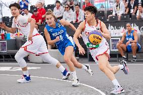 (SP)AUSTRIA-VIENNA-3X3 BASKETBALL-FIBA WORLD CUP-WOMEN-CHN VS ISR