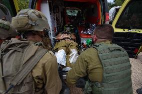 ISRAEL-YIFTAH-LEBANON-BORDER-MILITARY EXERCISE