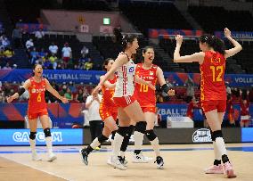 (SP)JAPAN-NAGOYA-VOLLEYBALL-NATIONS LEAGUE-WOMEN-CHN VS BRA