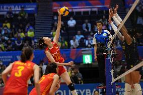 (SP)JAPAN-NAGOYA-VOLLEYBALL-NATIONS LEAGUE-WOMEN-CHN VS BRA