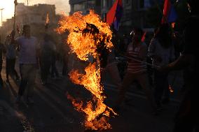 Protest Against Nepal Citizenship Bill