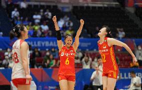 (SP)JAPAN-NAGOYA-VOLLEYBALL-NATIONS LEAGUE-WOMEN-CHN VS BRA