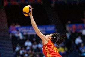 (SP)JAPAN-NAGOYA-VOLLEYBALL-NATIONS LEAGUE-WOMEN-CHN VS BRA