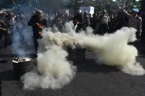 Security Drill For The Election Stages In Indonesia