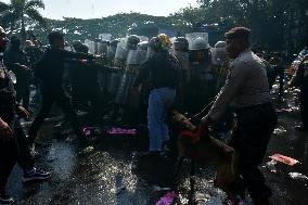 Security Drill For The Election Stages In Indonesia