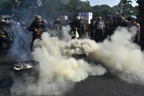 Security Drill For The Election Stages In Indonesia