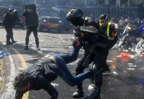 Security Drill For The Election Stages In Indonesia