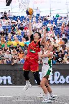 (SP)AUSTRIA-VIENNA-3X3 BASKETBALL-FIBA WORLD CUP-WOMEN-CHN VS LTU