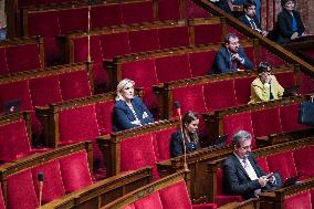 Debate In The French Parliament On The Military Planning Act