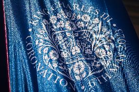 Tribute To King Charles III Coronation In Krakow, Poland
