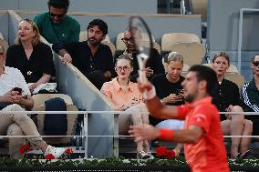 Roland Garros 2023 - Celebrities In The Stands - Day 4 NB