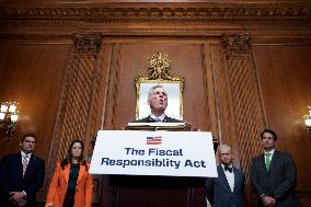 Kevin McCarthy on Fiscal Responsibility Act - Washington