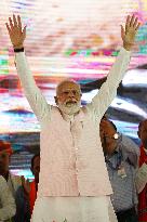 PM Modi Addresses Public Meeting In Ajmer - India