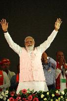 PM Modi Addresses Public Meeting In Ajmer - India
