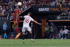 (SP) HUNGARY-BUDAPEST-FOOTBALL-EUROPA LEAGUE 2023-AS ROMA VS SEVILLA FC