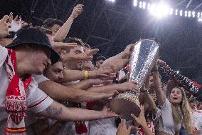 (SP) HUNGARY-BUDAPEST-FOOTBALL-EUROPA LEAGUE 2023-AS ROMA VS SEVILLA FC