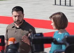 Zelenskyy at European leaders' summit