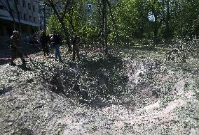 Three Killed, 16 Wounded In Overnight Attack Russian Missile On Kyiv