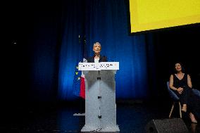 Elisabeth Borne At National Refoundation Council Dedicated To Early Childhood - Angers