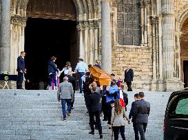 Funeral Of The Nurse Killed In Reims