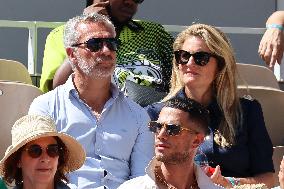 Roland Garros 2023 - Celebrities In The Stands - Day 5 NB