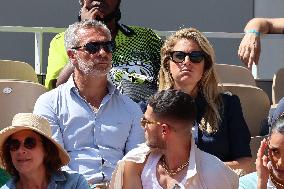 Roland Garros 2023 - Celebrities In The Stands - Day 5 NB