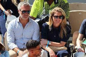 Roland Garros 2023 - Celebrities In The Stands - Day 5 NB